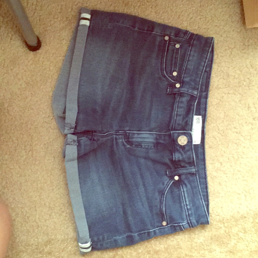 Blue shorts